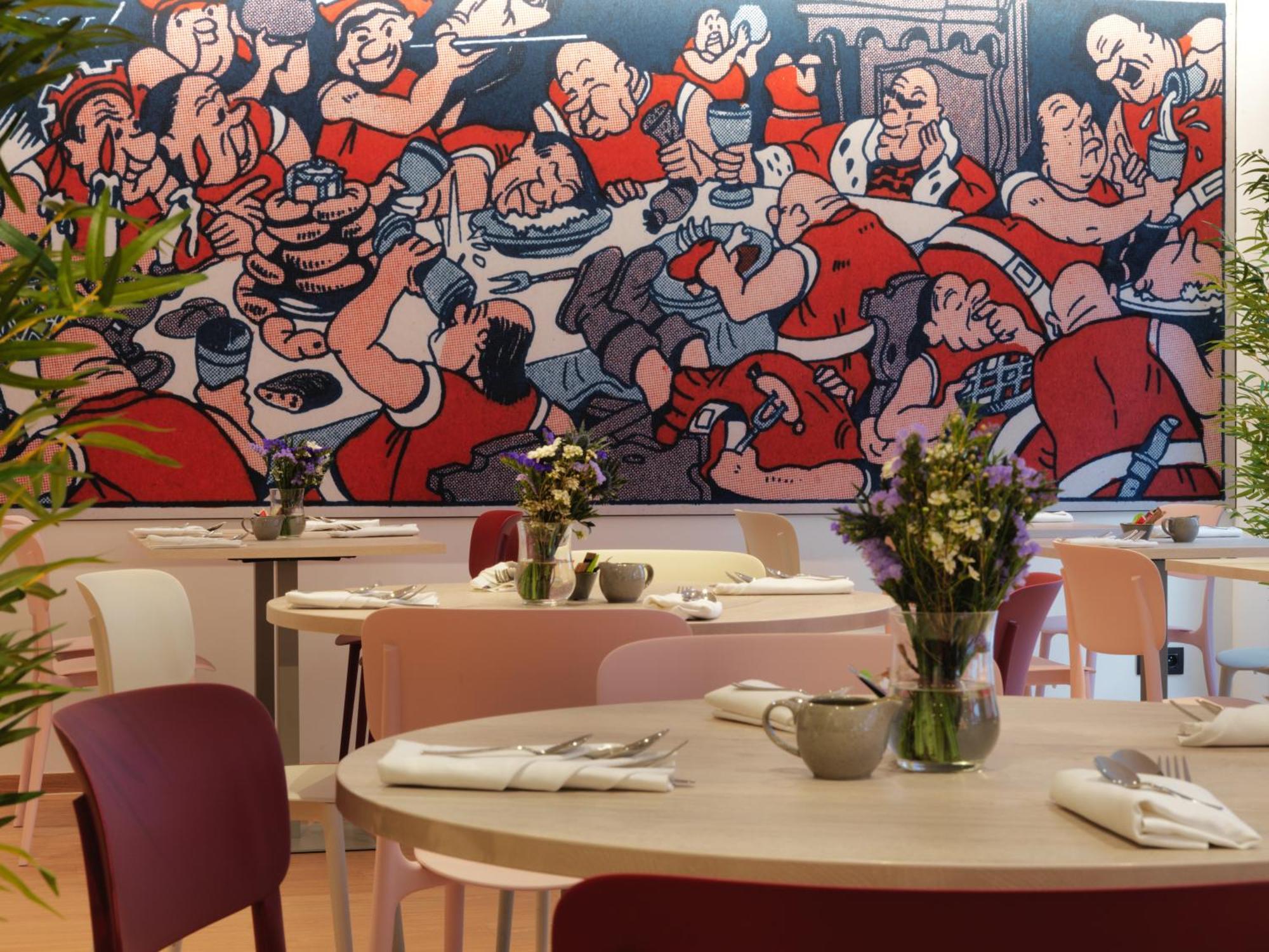 Comic Art Hotel Gent Ngoại thất bức ảnh